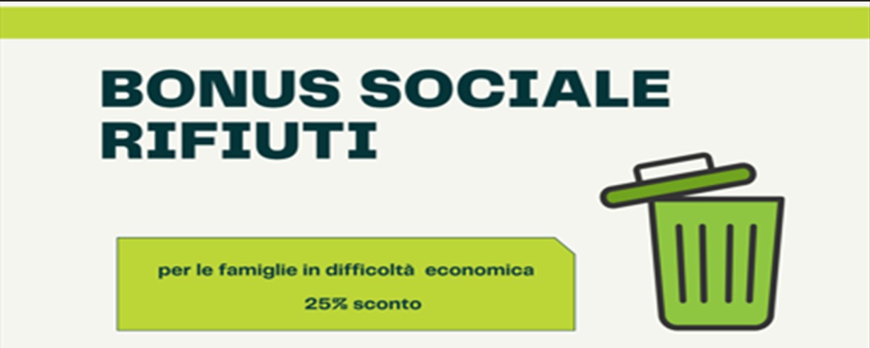 BONUS SOCIALE RIFIUTI