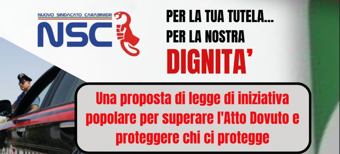 RACCOLTA FIRME NSC